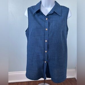Sleeveless Summer Blouse